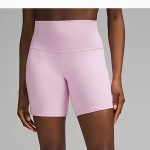 Lululemon Light Pink Align Shorts 8in